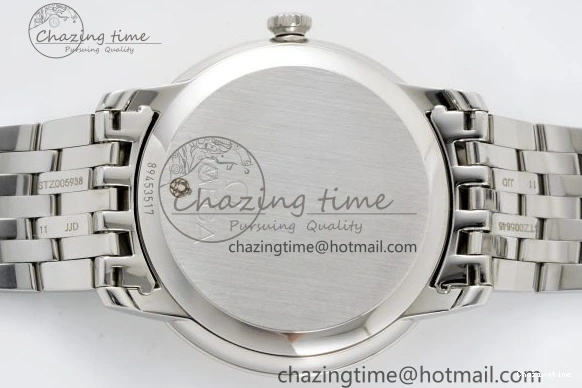 0319 De Ville SS TWF 1:1 Best Edition Silver Dial on SS Bracelet MIYOTA Practical 7836